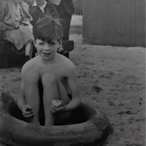 Kenneth Macaldowie Respondent Aged 7 Years On Holiday On Aberdeen Beach